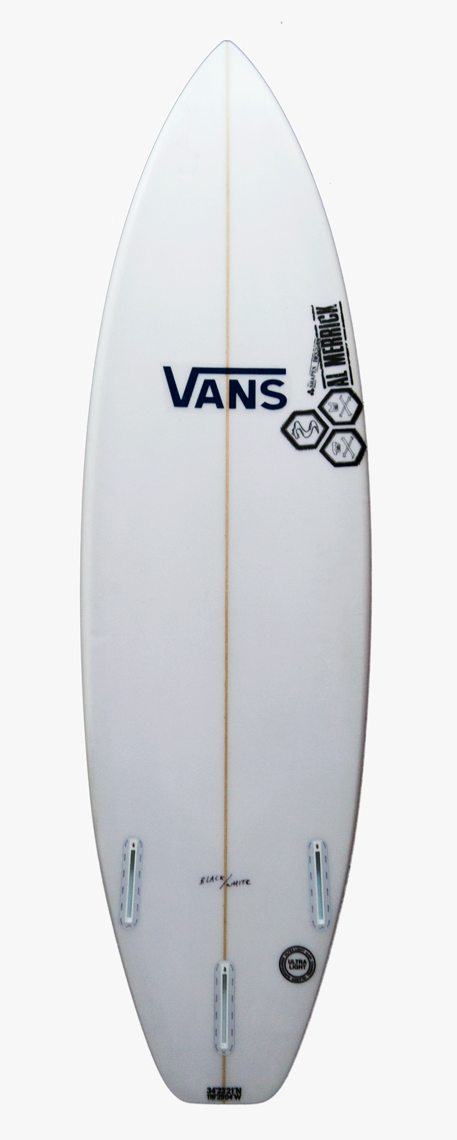 Black And Whitesurfboard, Transparent Clipart