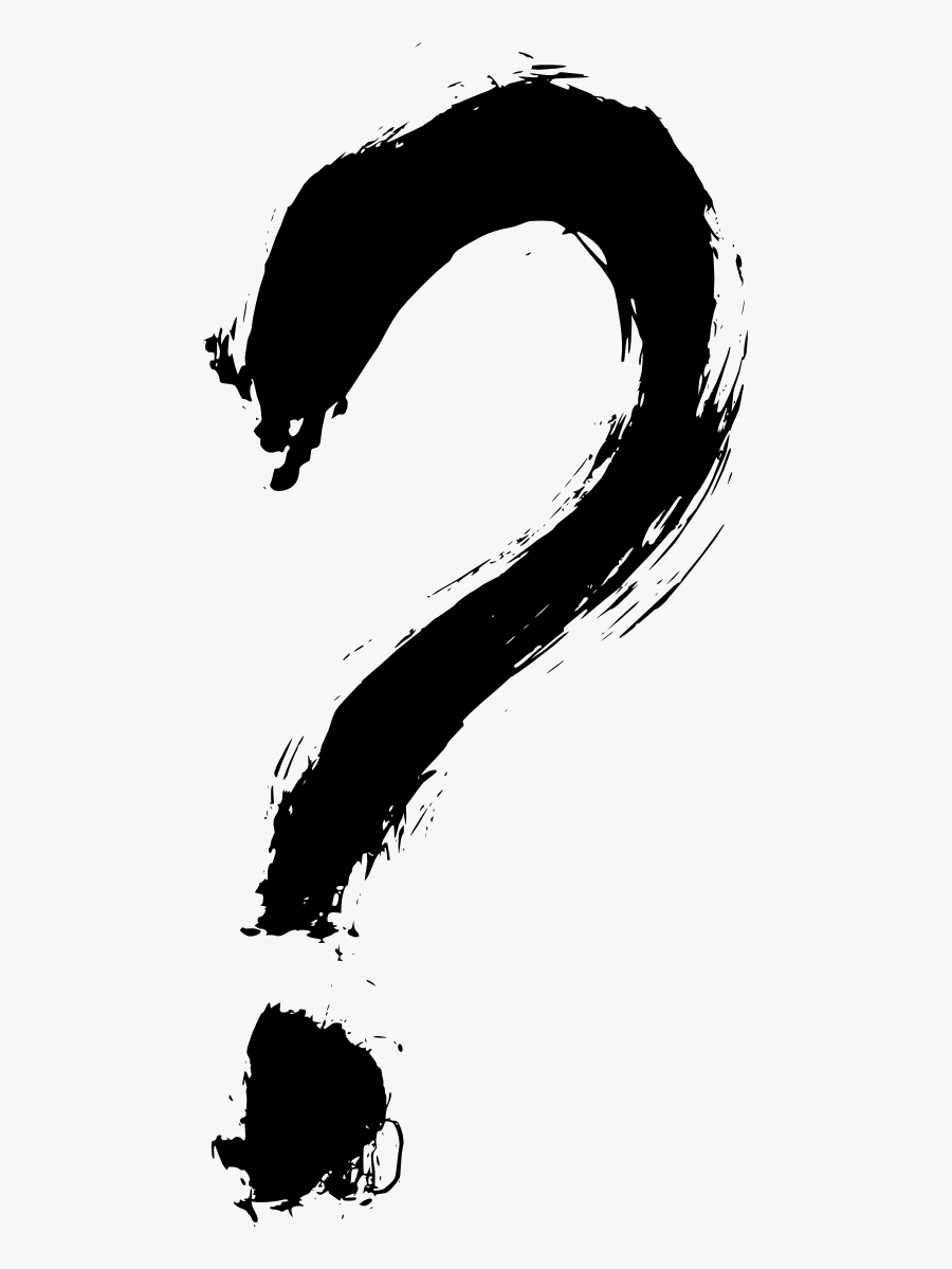 Question Mark Paint Png - Question Mark, Transparent Clipart