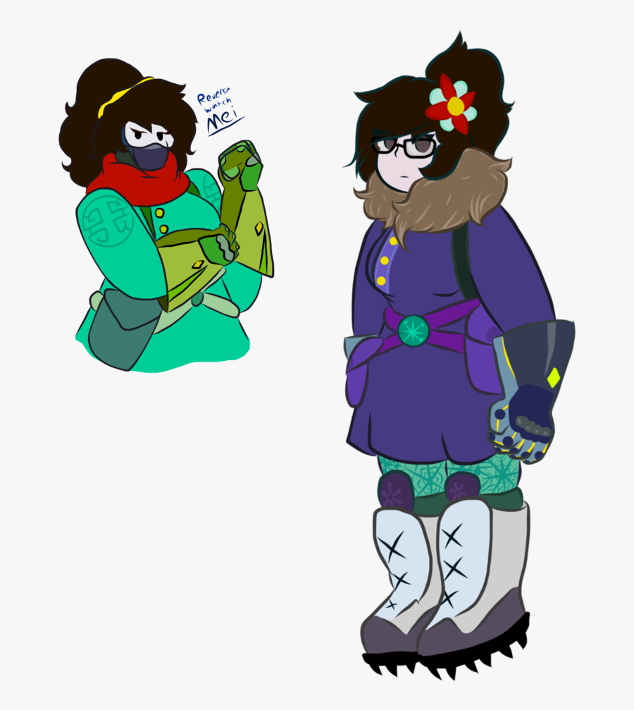 Mei By Japanese Snap Dragon Reversewatch - Cartoon, Transparent Clipart