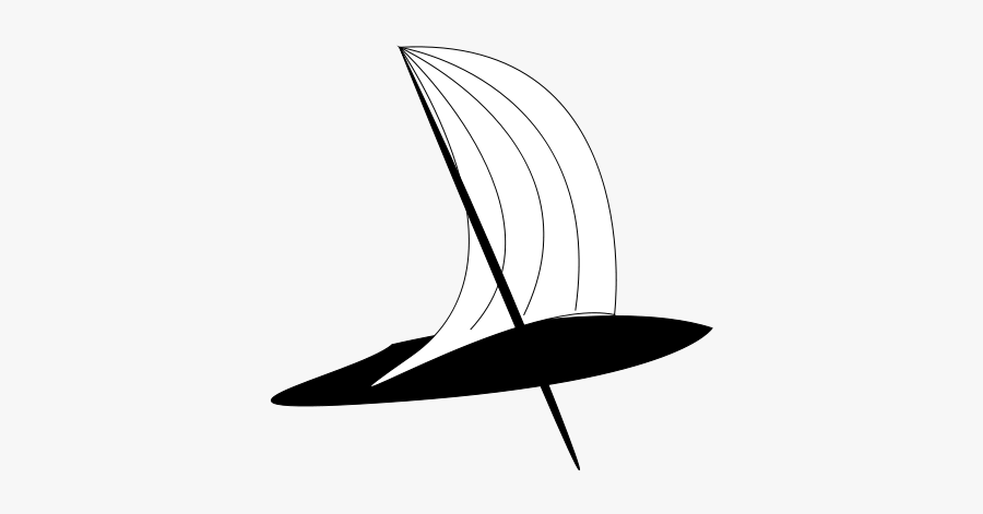 Windsurfer - Sketch, Transparent Clipart