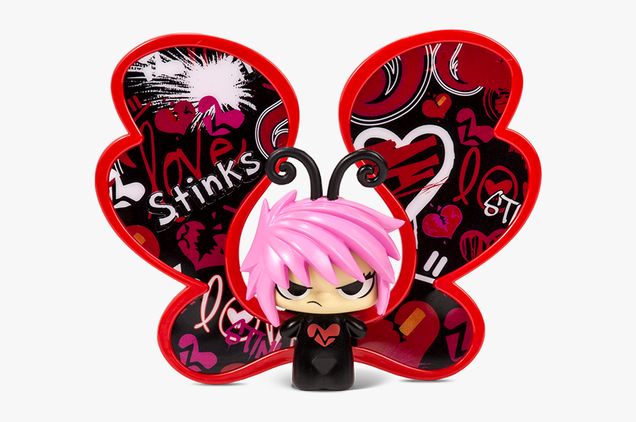 Lil Butter - Love Stinks - Lil Butters Social Butterflies, Transparent Clipart
