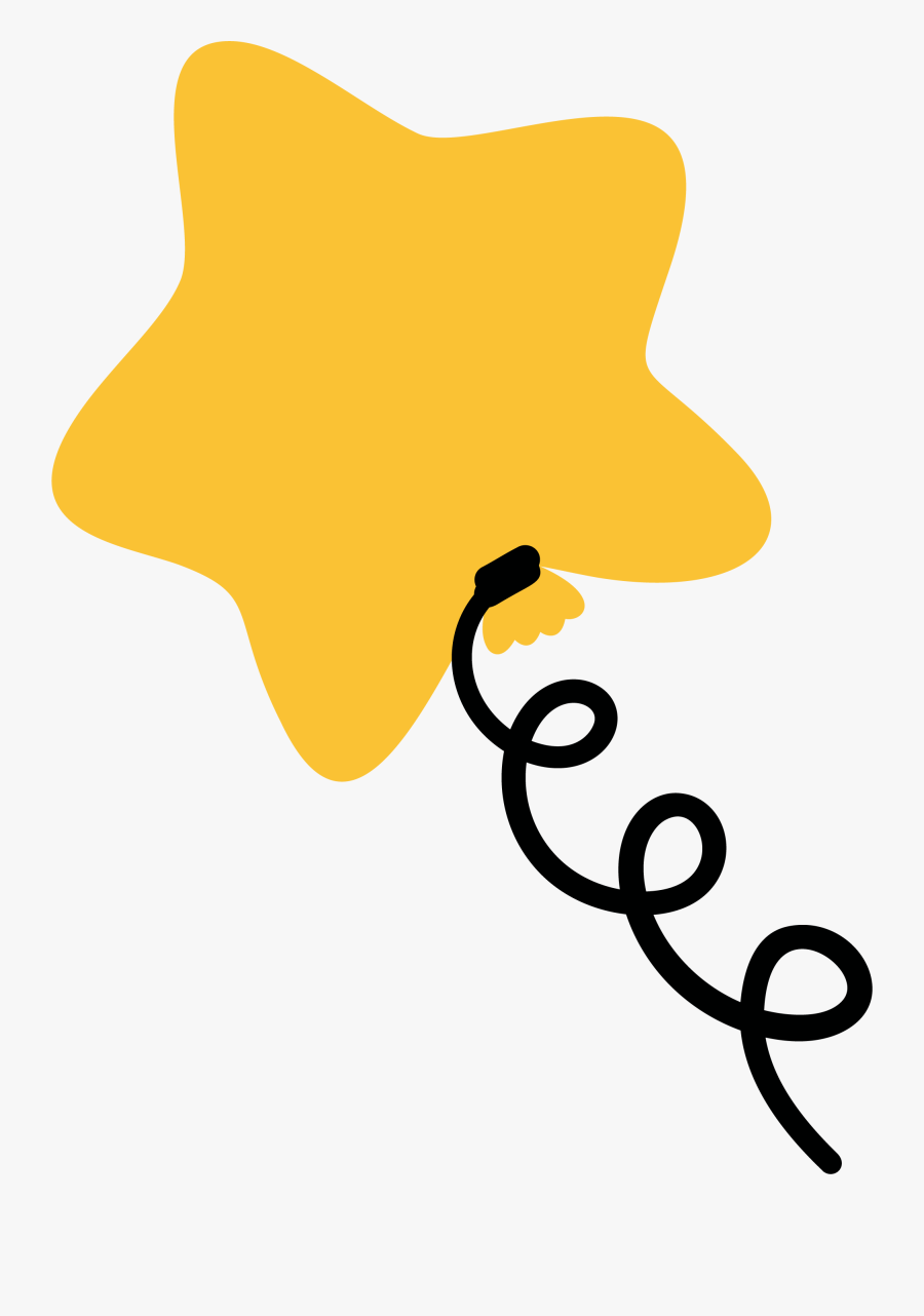 Star Balloon Svg Cut File - Star Balloon Clipart Png, Transparent Clipart