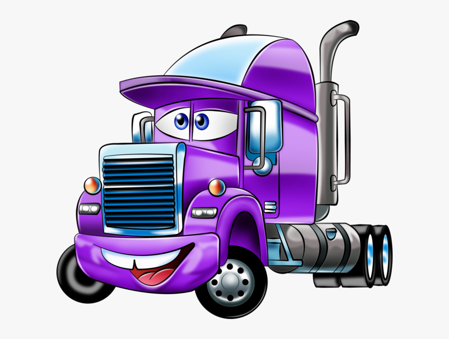Cartoon Truck, Transparent Clipart