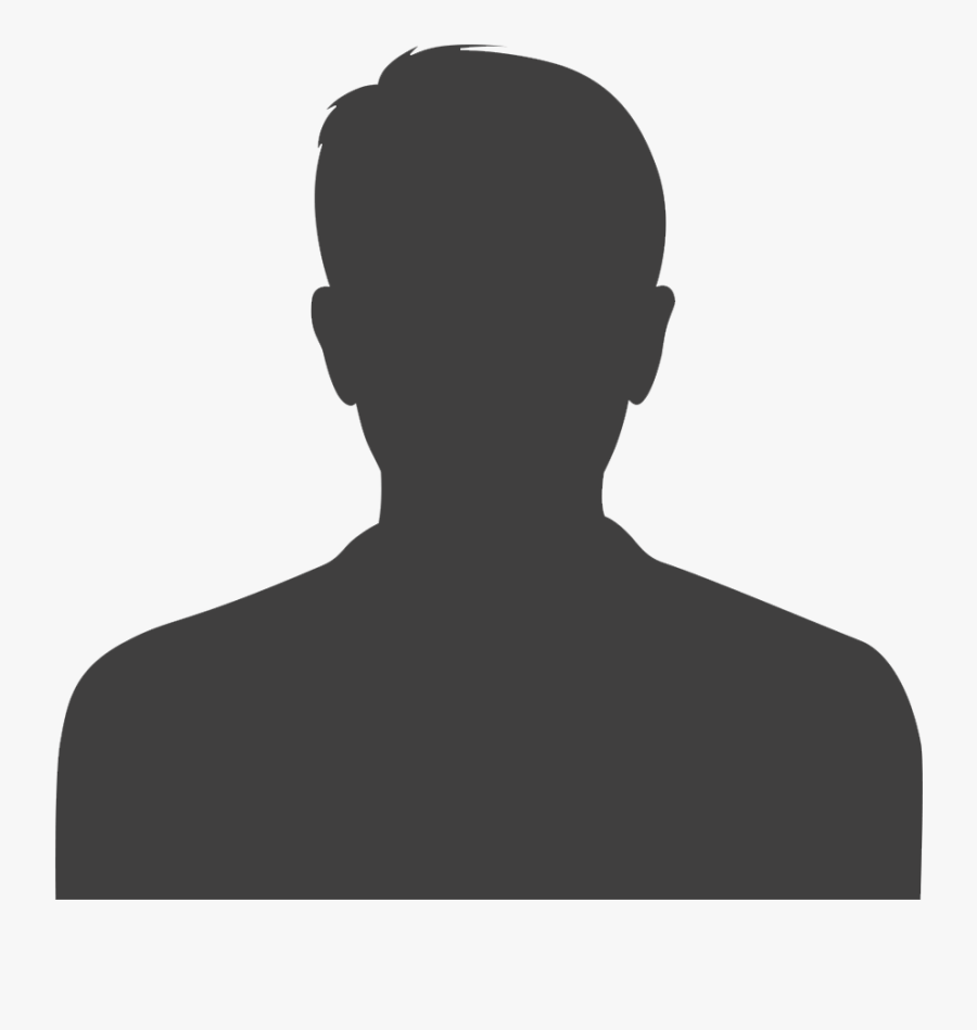 Clip Art Avatar Male - Man Silhouette, Transparent Clipart