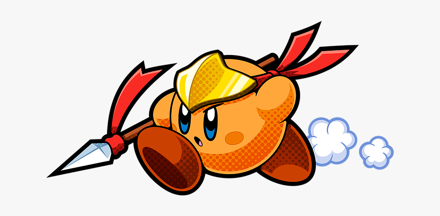 Pencil Clipart Spear - Kirby Battle Royale Png, Transparent Clipart
