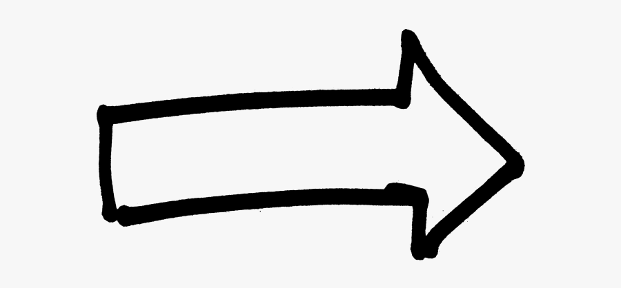 Whimsical Arrow Clipart - Green Arrow With Transparent Background, Transparent Clipart