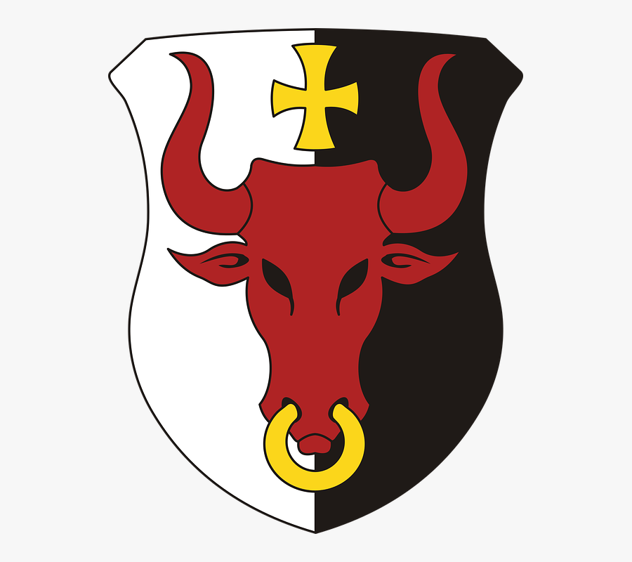Coat Of Arms Bull, Transparent Clipart