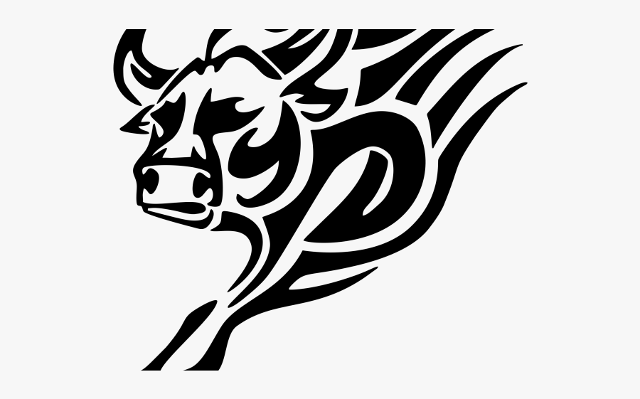 Transparent Tribal Bull, Transparent Clipart