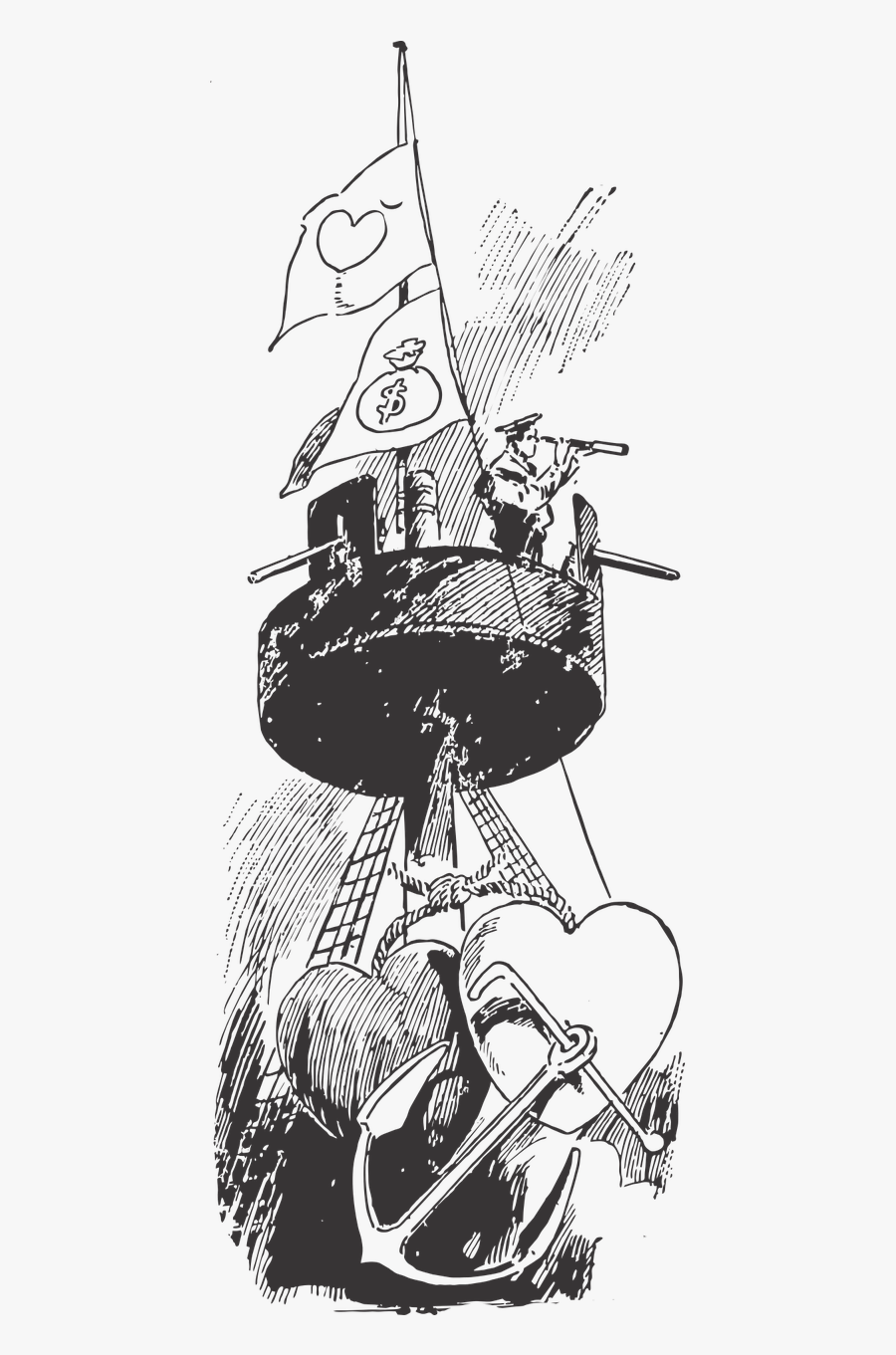 Sailor Vintage Vintage Art - Sailor Vintage Art, Transparent Clipart