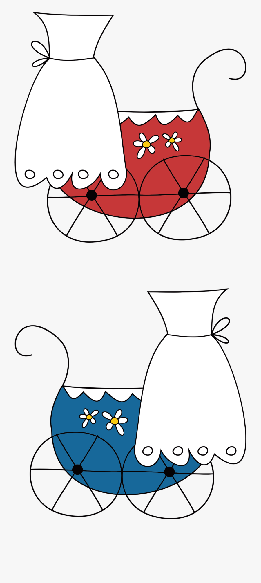 Clip Art Baby Carriages Big Image - Infant, Transparent Clipart