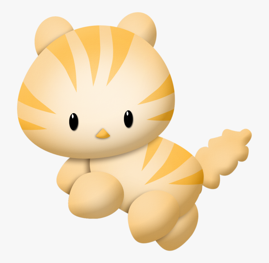 Kitty Clipart Dozer - Baby Doll Cat Clipart, Transparent Clipart