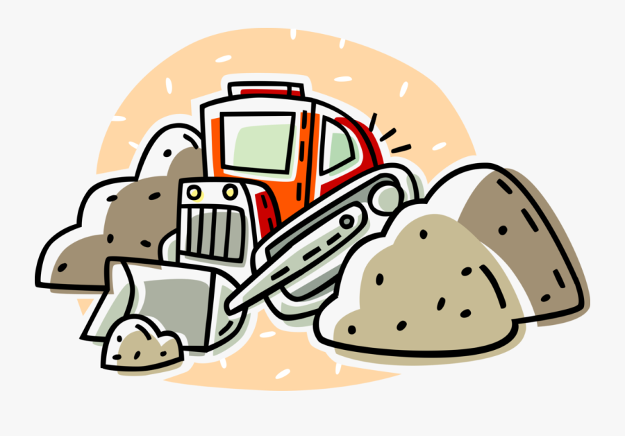 Dozer Vector Cartoon Transparent Png Clipart Free Download, Transparent Clipart