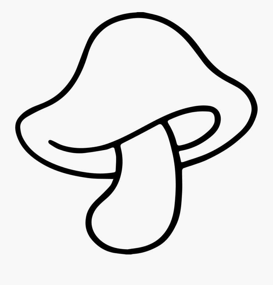 Mushroom Black And White Png Mushroom Black And White