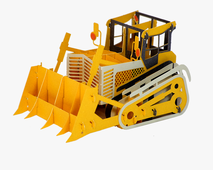 Transparent Bulldozer Png - Bulldozer, Transparent Clipart