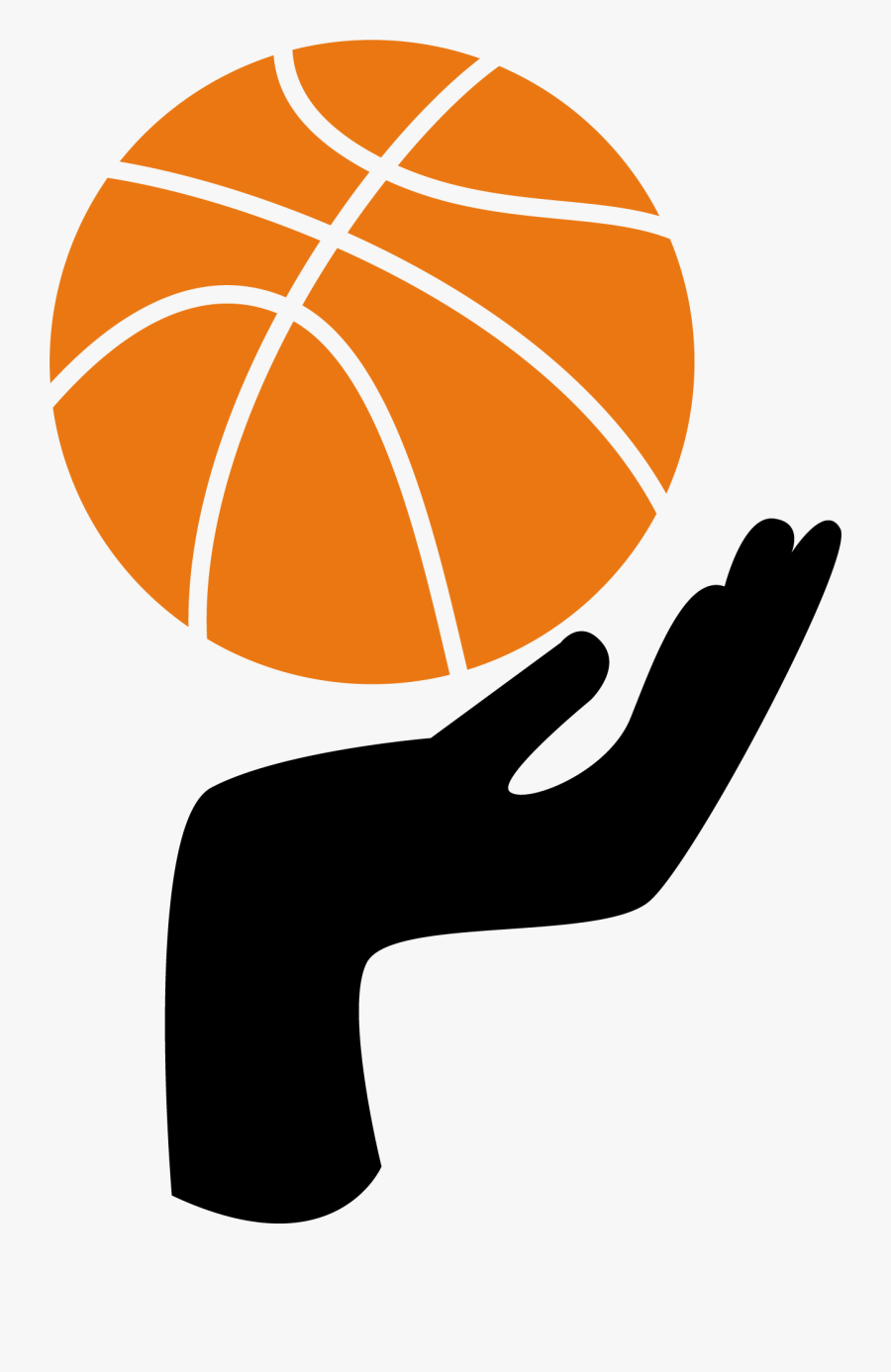 Basketball Clipart Grand Rapids - Basket Ball Line Logo, Transparent Clipart