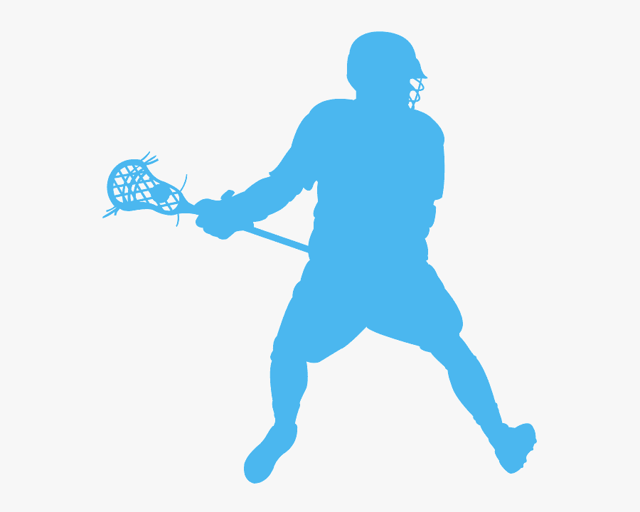 Lacrosse Silhouette Orange, Transparent Clipart