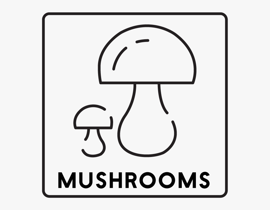 Mushroom, Transparent Clipart