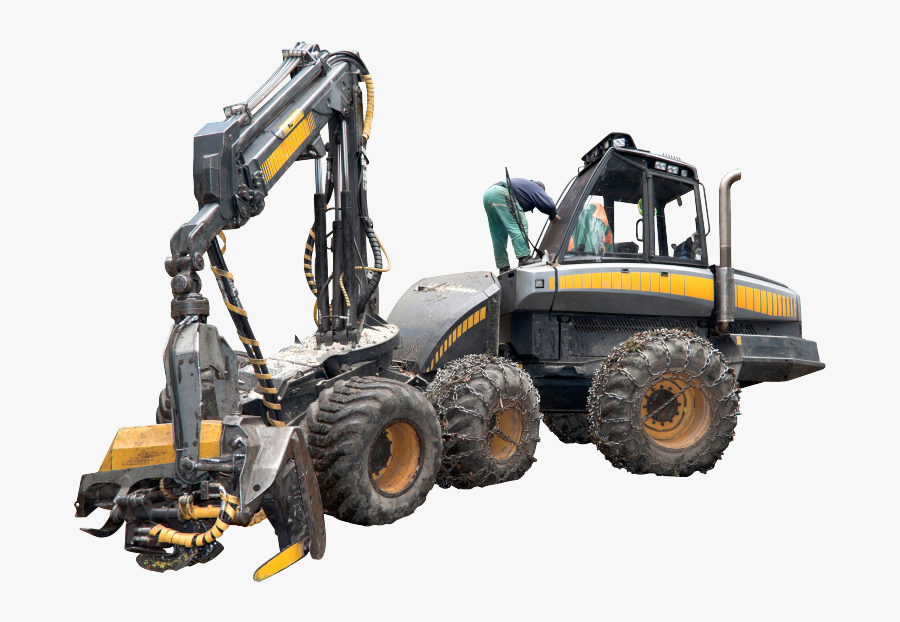 Bulldozer, Transparent Clipart