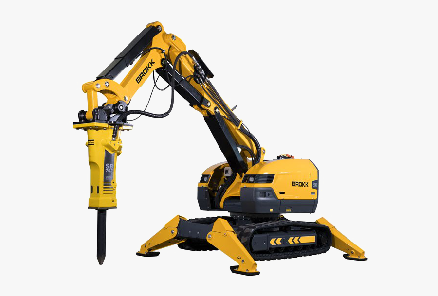 Construction Equipment Png Image - Brokk 500, Transparent Clipart