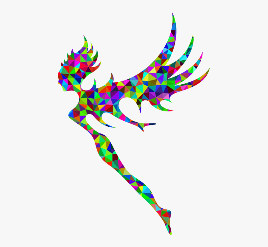 Leaf,line,feather - นางฟ้า น้อย เวก เตอร์, Transparent Clipart