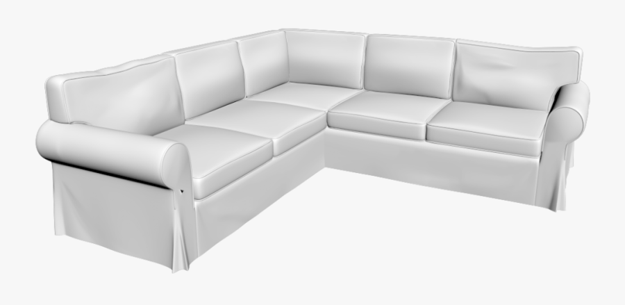 3d Sofa Png, Transparent Clipart