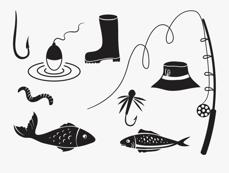 Fly Fishing Fish Hook Euclidean Vector - Fishing Vectors, Transparent Clipart
