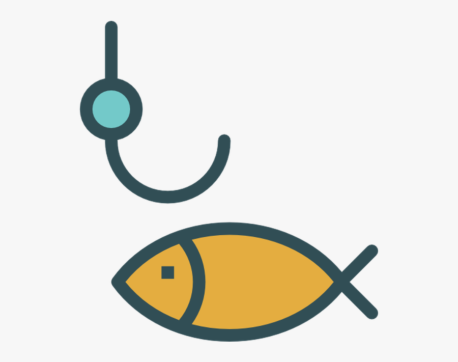 Fish Hook Fishing Tackle Fishing Rods Angling - Fishing, Transparent Clipart