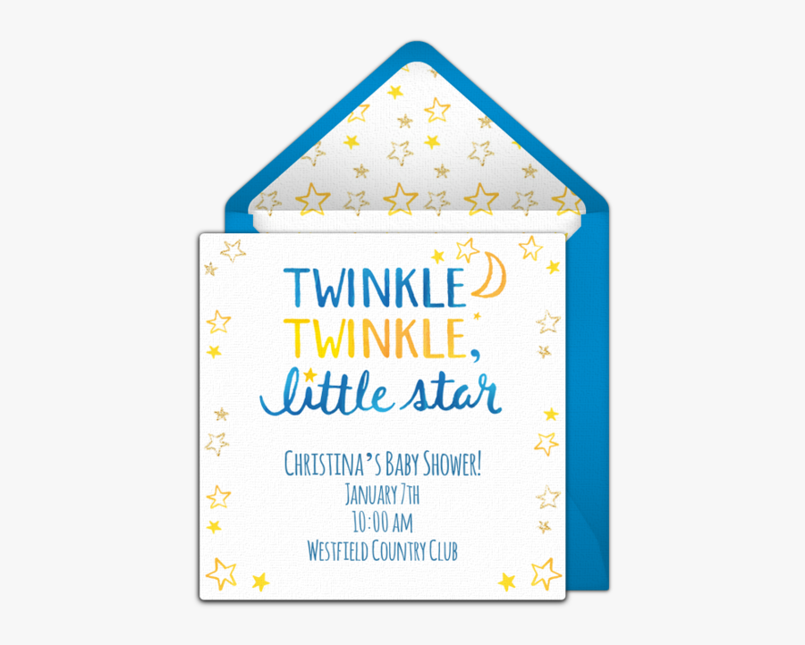 Clip Art Baby Shower Invitations Free - Triangle, Transparent Clipart