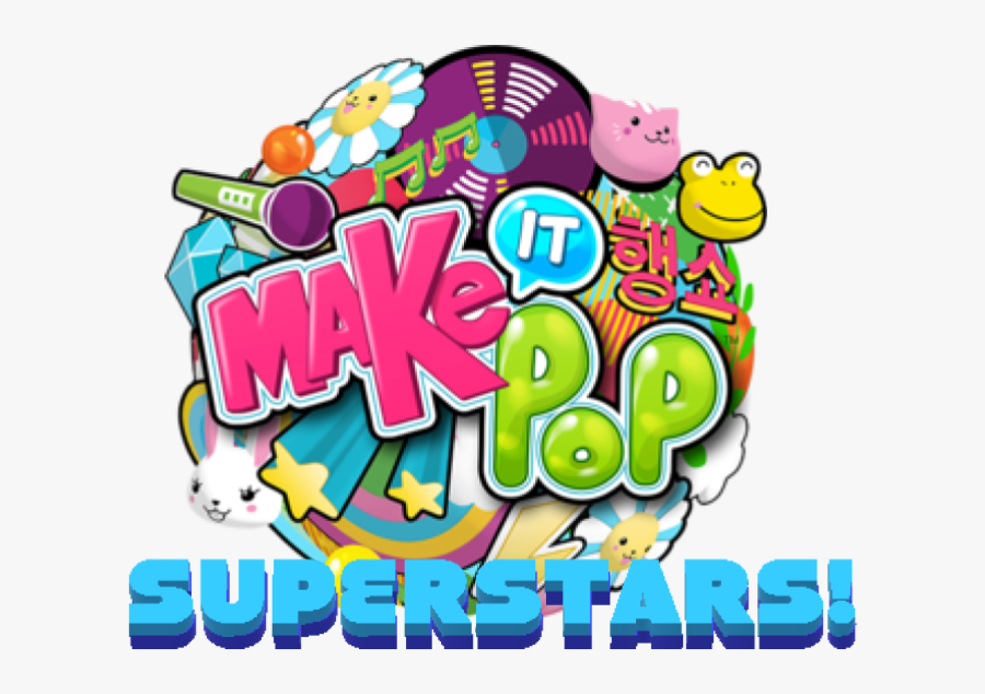 Make It Pop Superstars - מייק איט פופ, Transparent Clipart