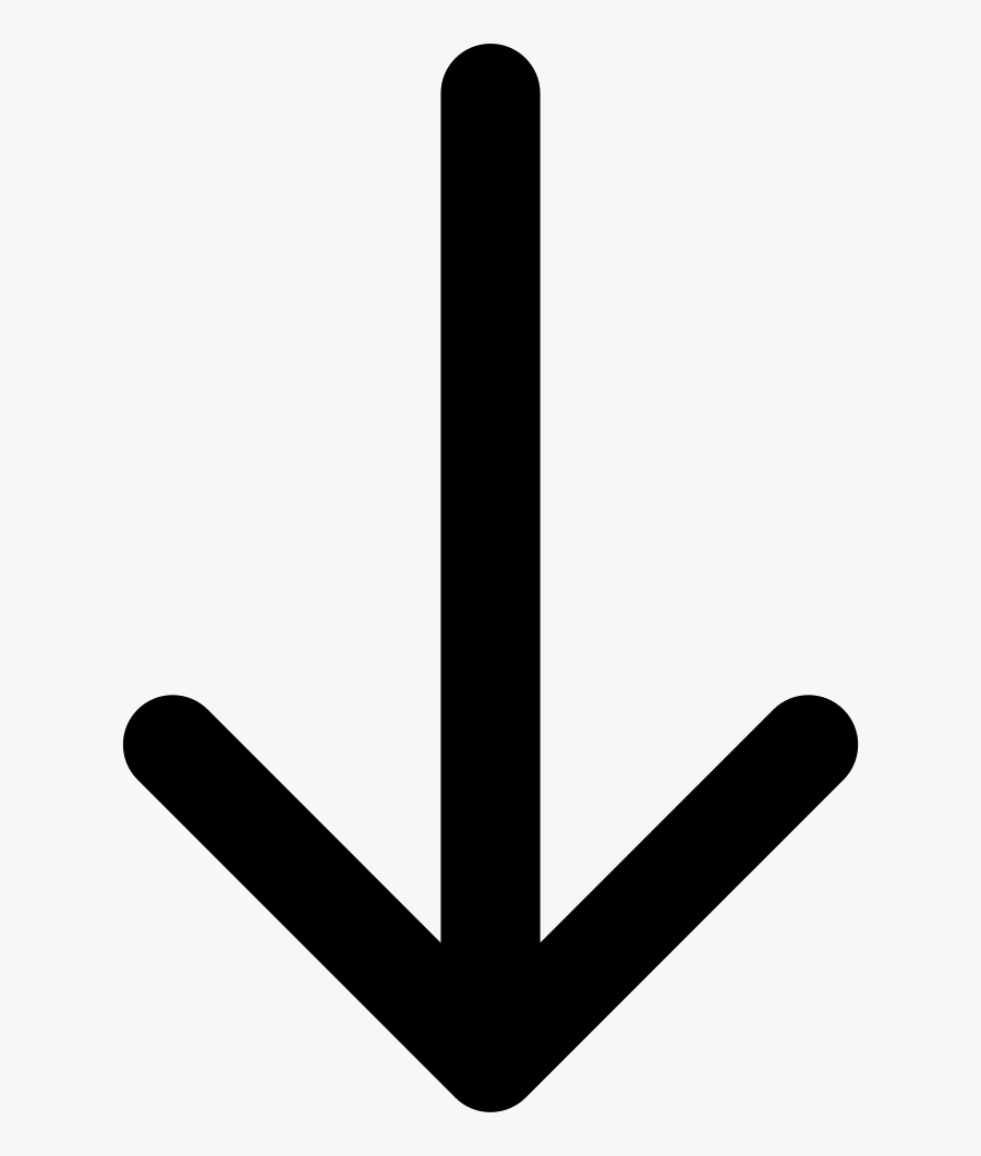 Arrow Pointing Down Png - Arrow Pointing Down Icon, Transparent Clipart