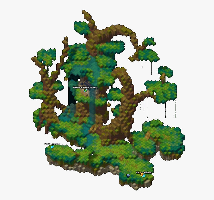 Ellua Forest Path Clipart , Png Download - Tree, Transparent Clipart