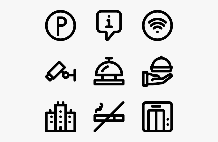 Banner Library Download Basic Black Icon Family - Facility Icon Png Black, Transparent Clipart