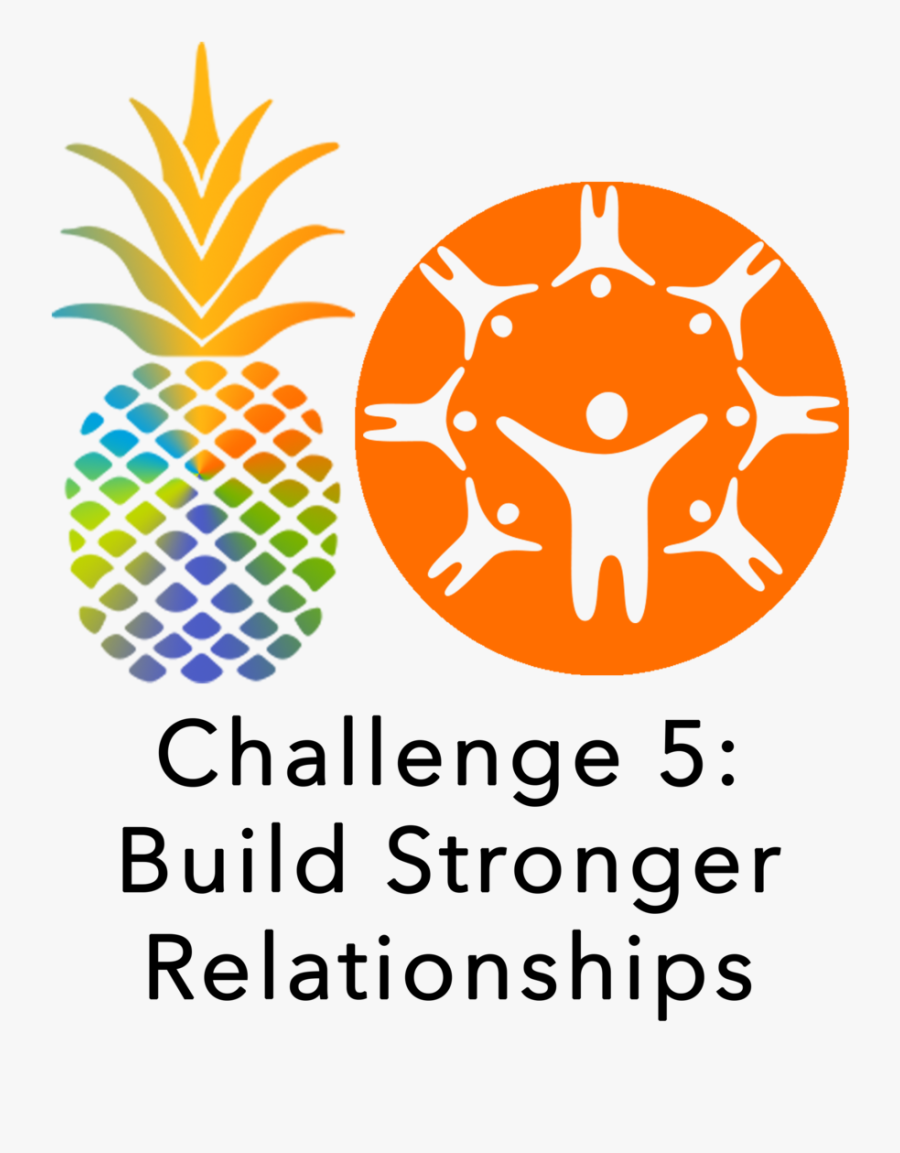 Transparent Relationships Png - Abstract Pineapple, Transparent Clipart