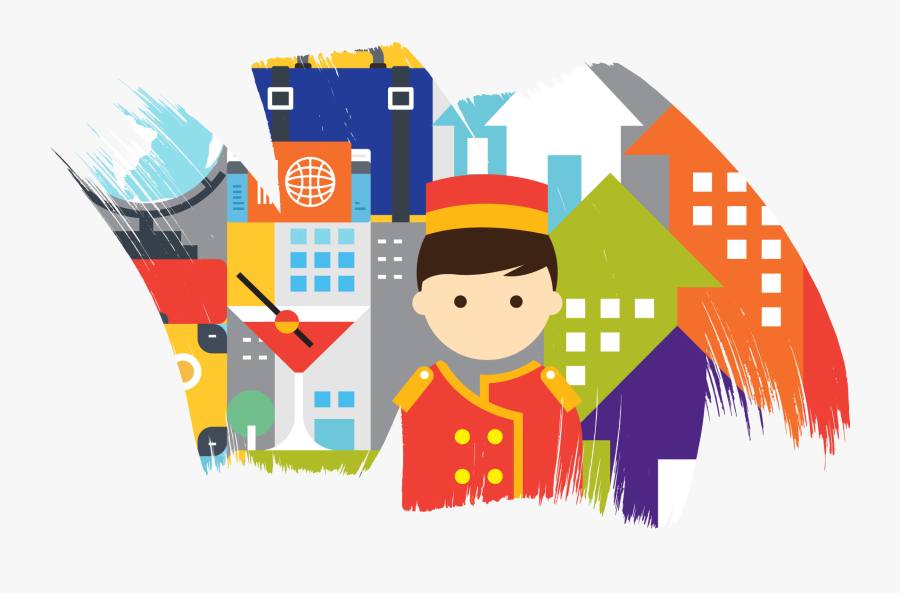 Hospitality Cartoon Transparent, Transparent Clipart