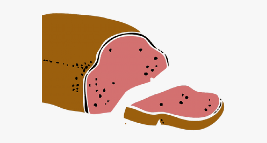 Meatloaf Cartoon, Transparent Clipart