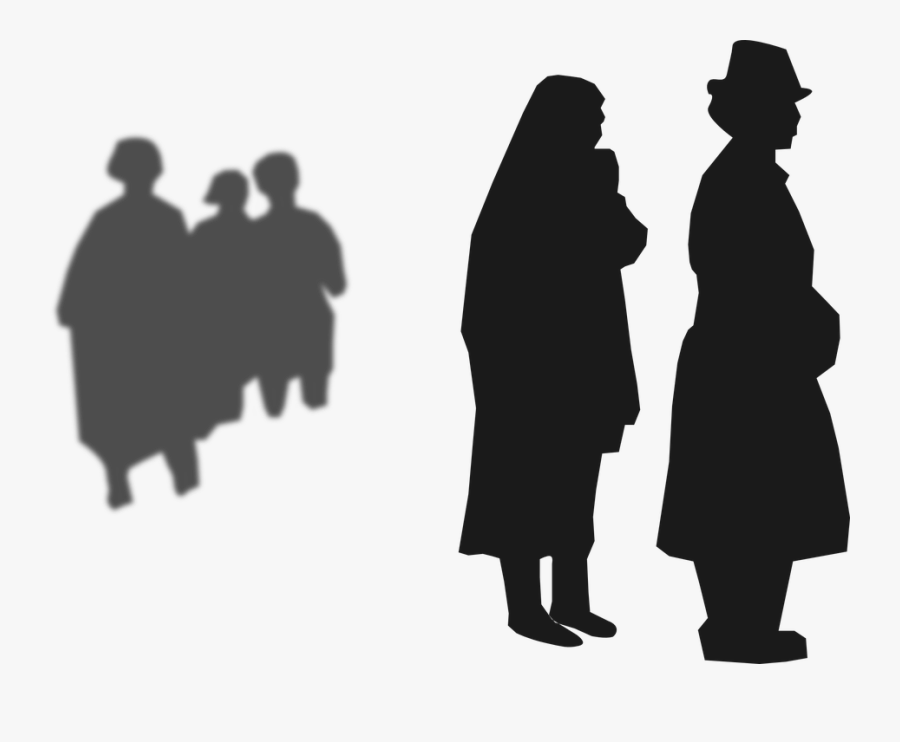 Mourning, Sorrow, Funeral, Sadness, Silhouette, People - People At The Funeral Png, Transparent Clipart