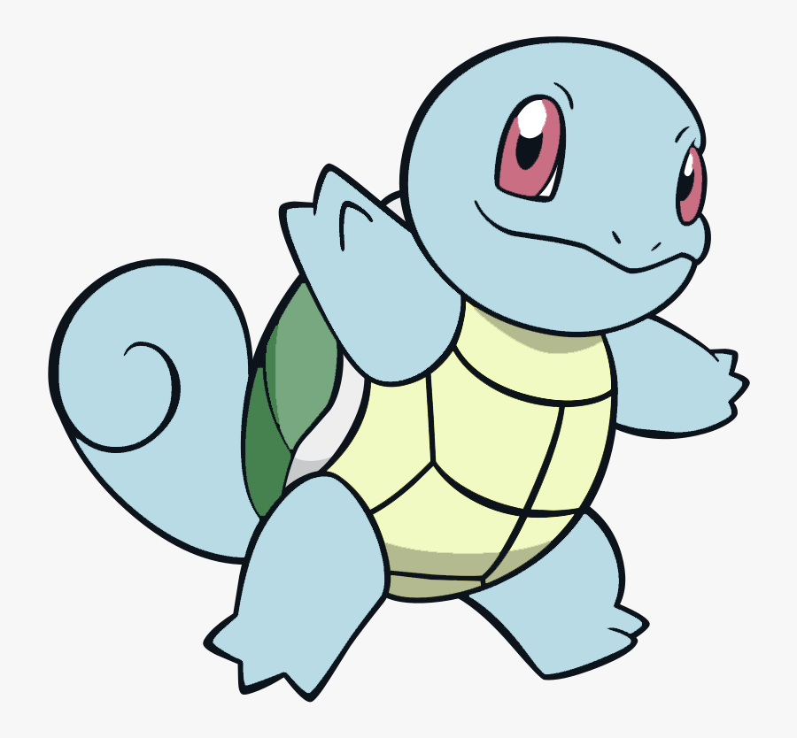 In Its Shell For Protection, But It Can Still Fight - Squirtle Coloring Page, Transparent Clipart