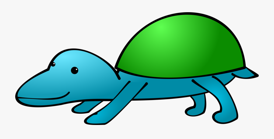 Turtle,reptile,grass - Binatang Cartoon, Transparent Clipart