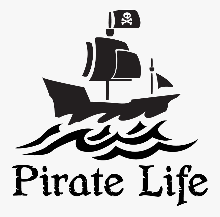 Clip Art Picture Of Pirate - Pirate Life, Transparent Clipart