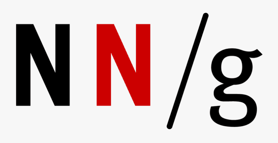 World Leaders In Research-based User Experience - Nielsen Norman Group Logo, Transparent Clipart