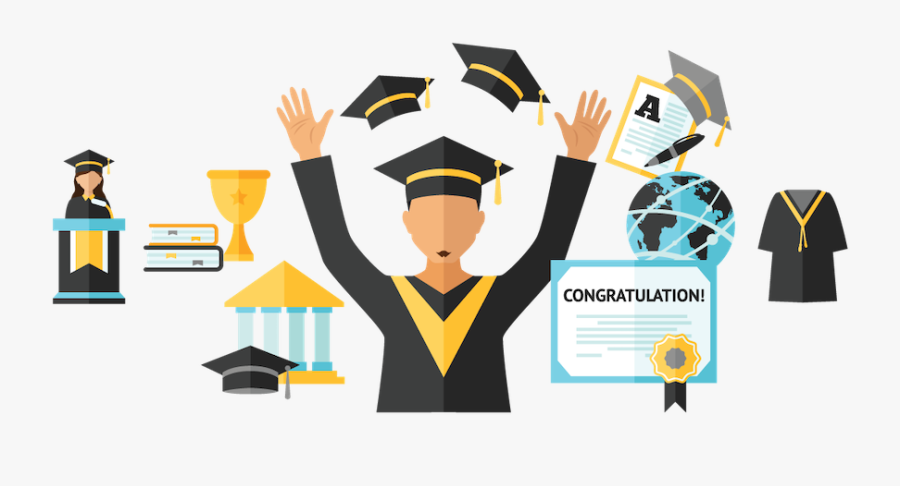 Higher Education, Transparent Clipart