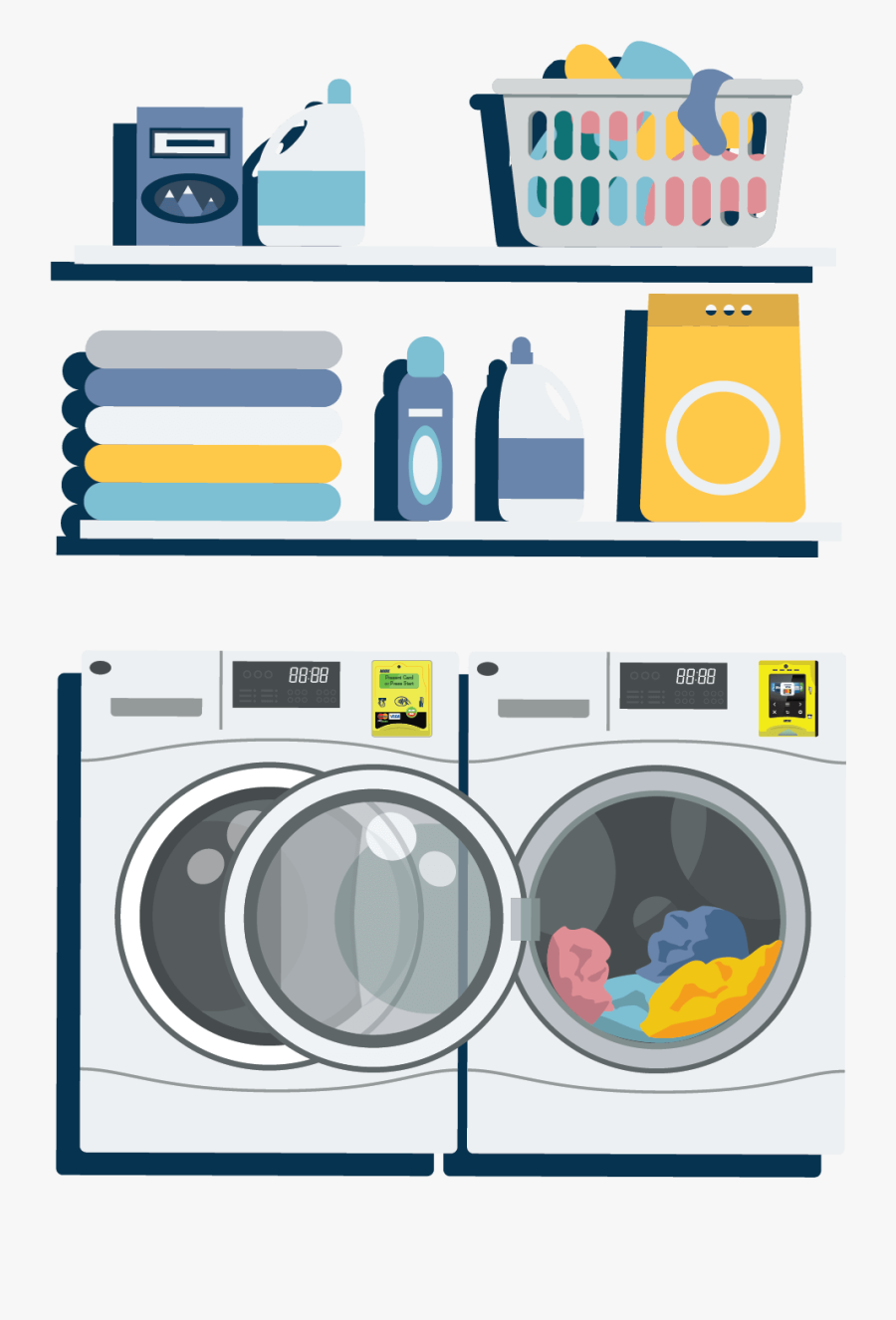 Laundry Room Flat , Free Transparent Clipart ClipartKey