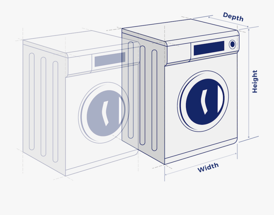 Washer And Dryer - Electronics, Transparent Clipart