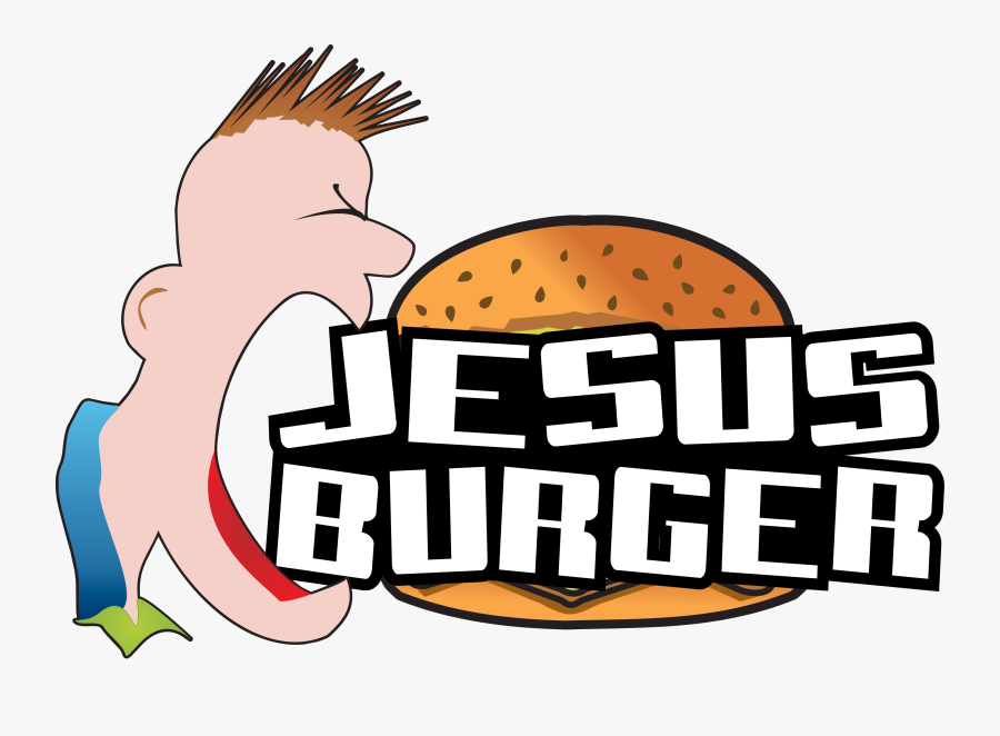 Transparent Temptation Of Jesus Clipart - Jesus Burger, Transparent Clipart