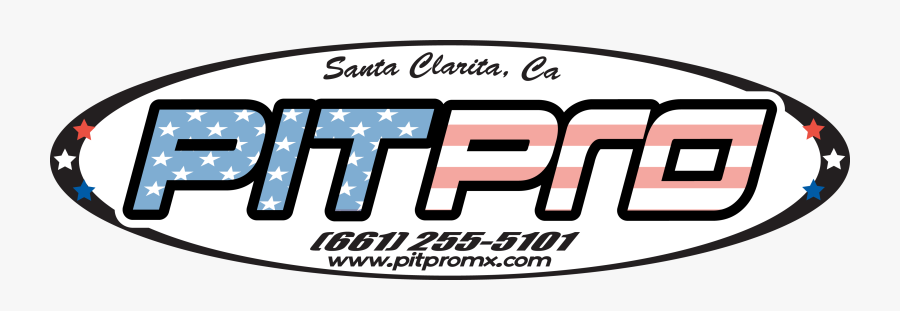 Transparent Dirtbike Clipart - Pitpro Logo, Transparent Clipart