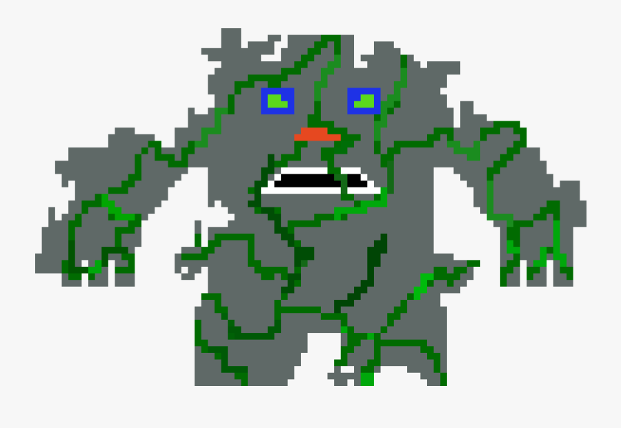 Stone Monster Clipart , Png Download - Stone Monster Pixel Art, Transparent Clipart