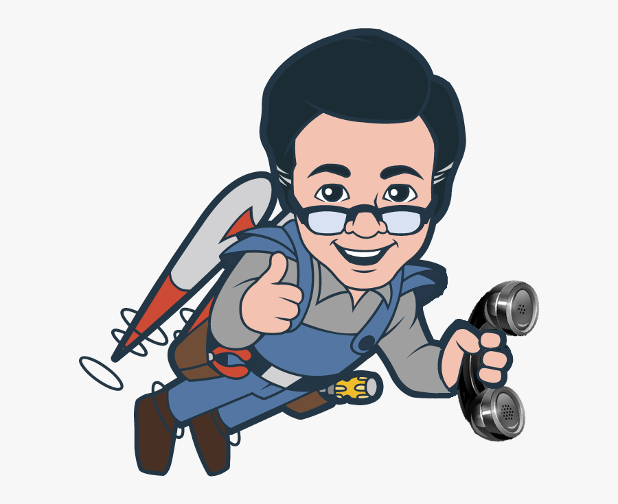 Retroman Home Remodeling Repair - Cartoon, Transparent Clipart