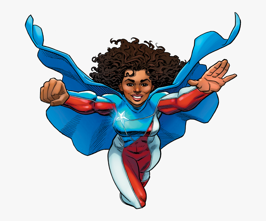 Puerto Rico Clipart Superhero - Latina Superhero Clipart, Transparent Clipart