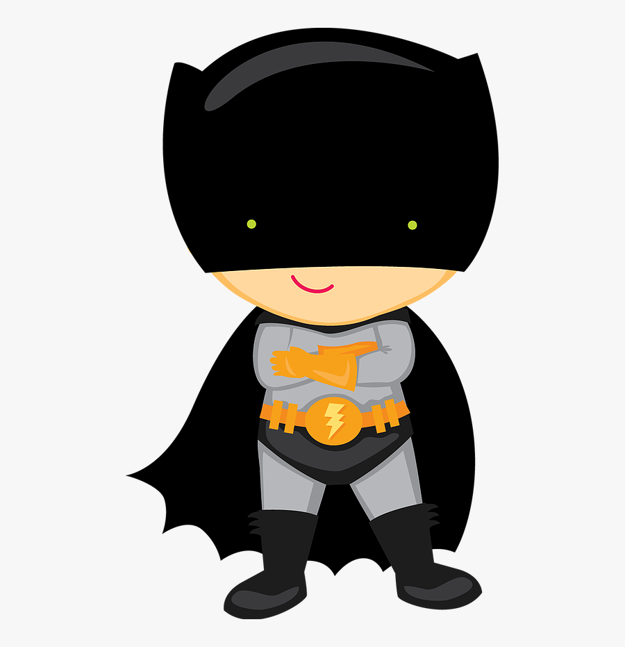 Superheroes Kids Clipart - Super Heroes Baby, Transparent Clipart