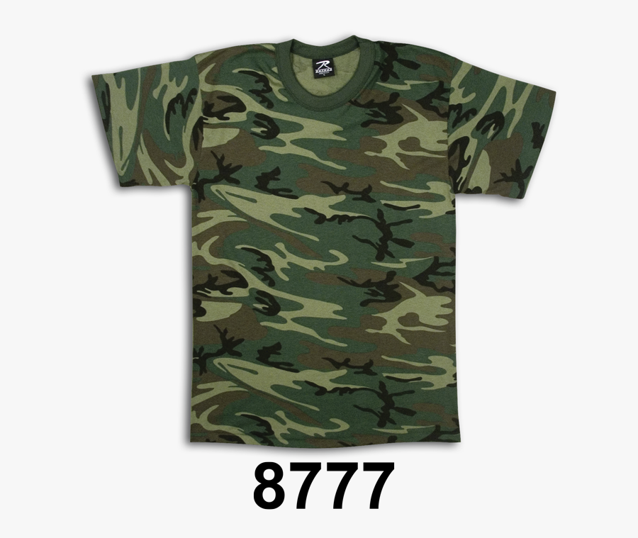 Clothes Clipart Tshirt - Rothco Camo Shirt, Transparent Clipart